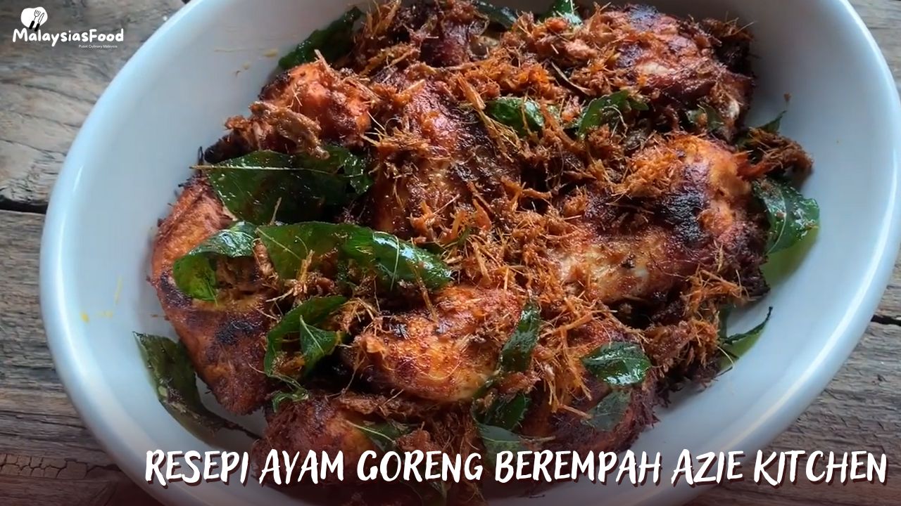 Resepi Ayam Goreng Berempah Azie Kitchen