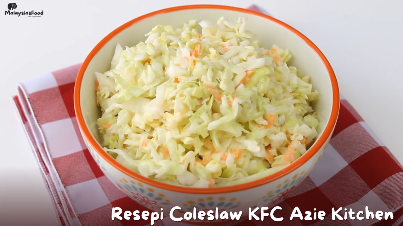 Resepi Coleslaw KFC Azie Kitchen